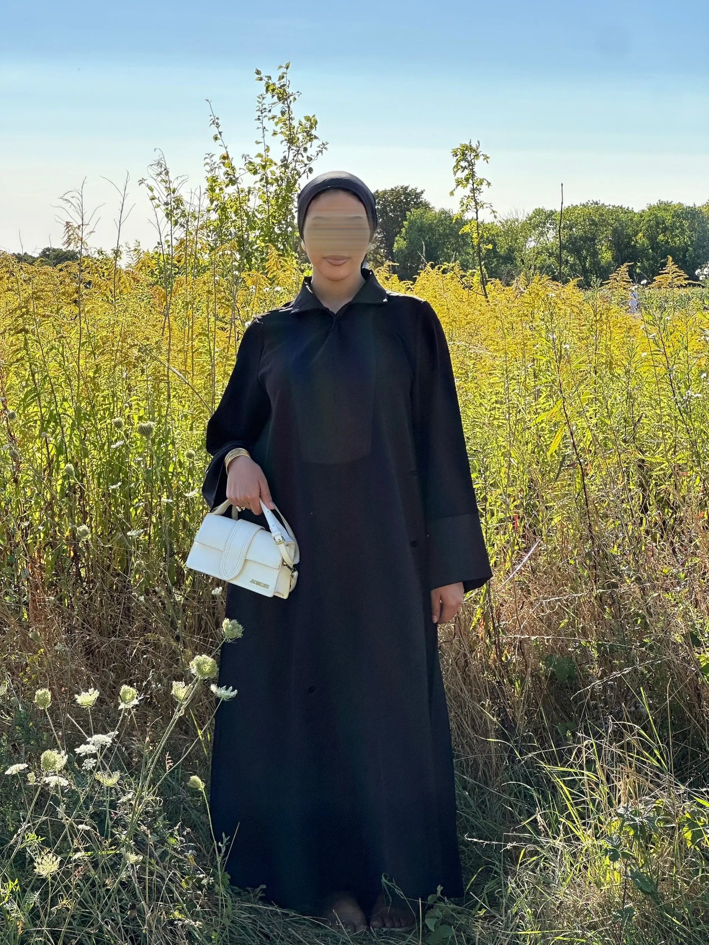 Robe Hayat Noir Hnynnamodesty