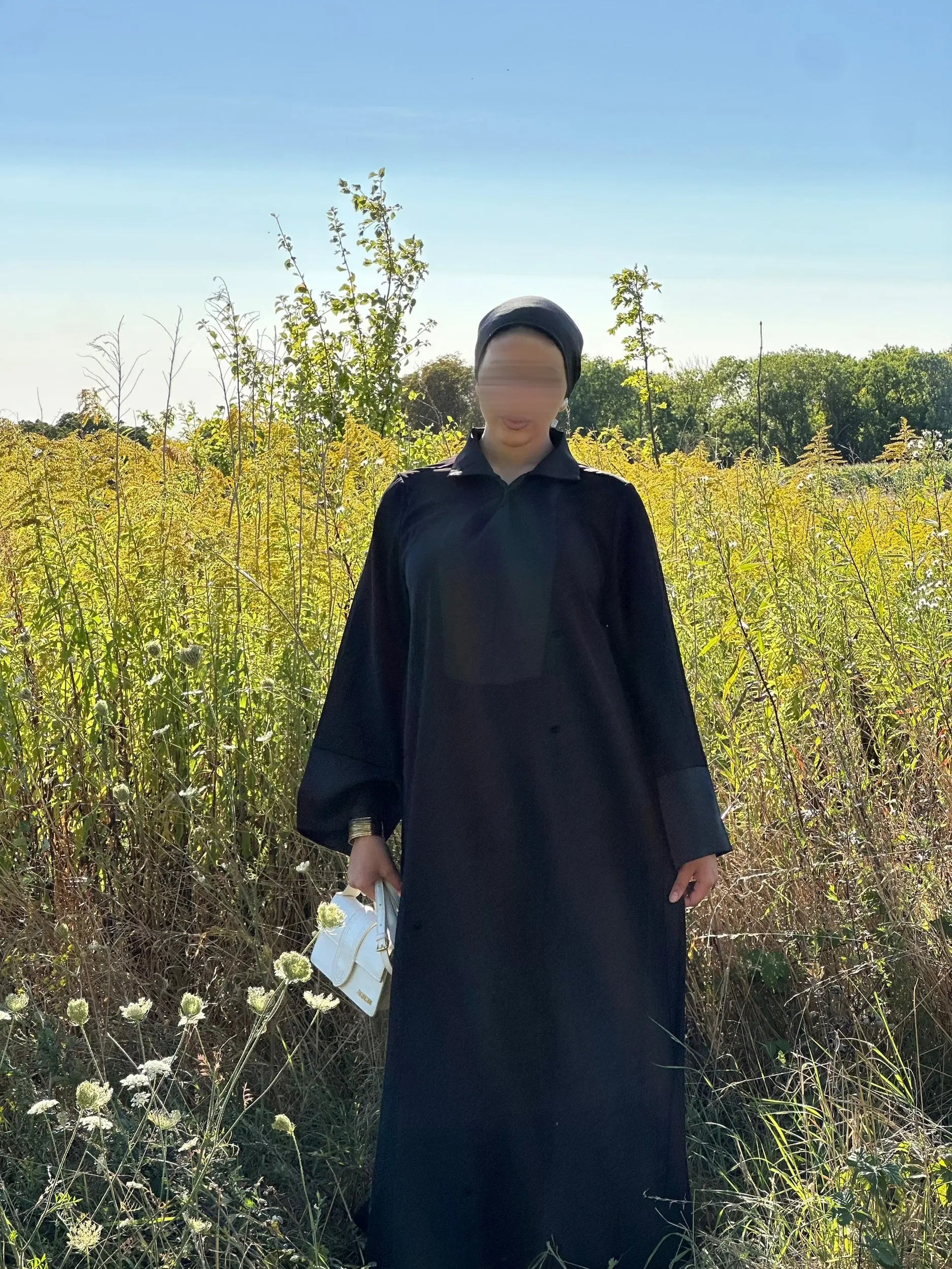 Robe Hayat Noir Hnynnamodesty