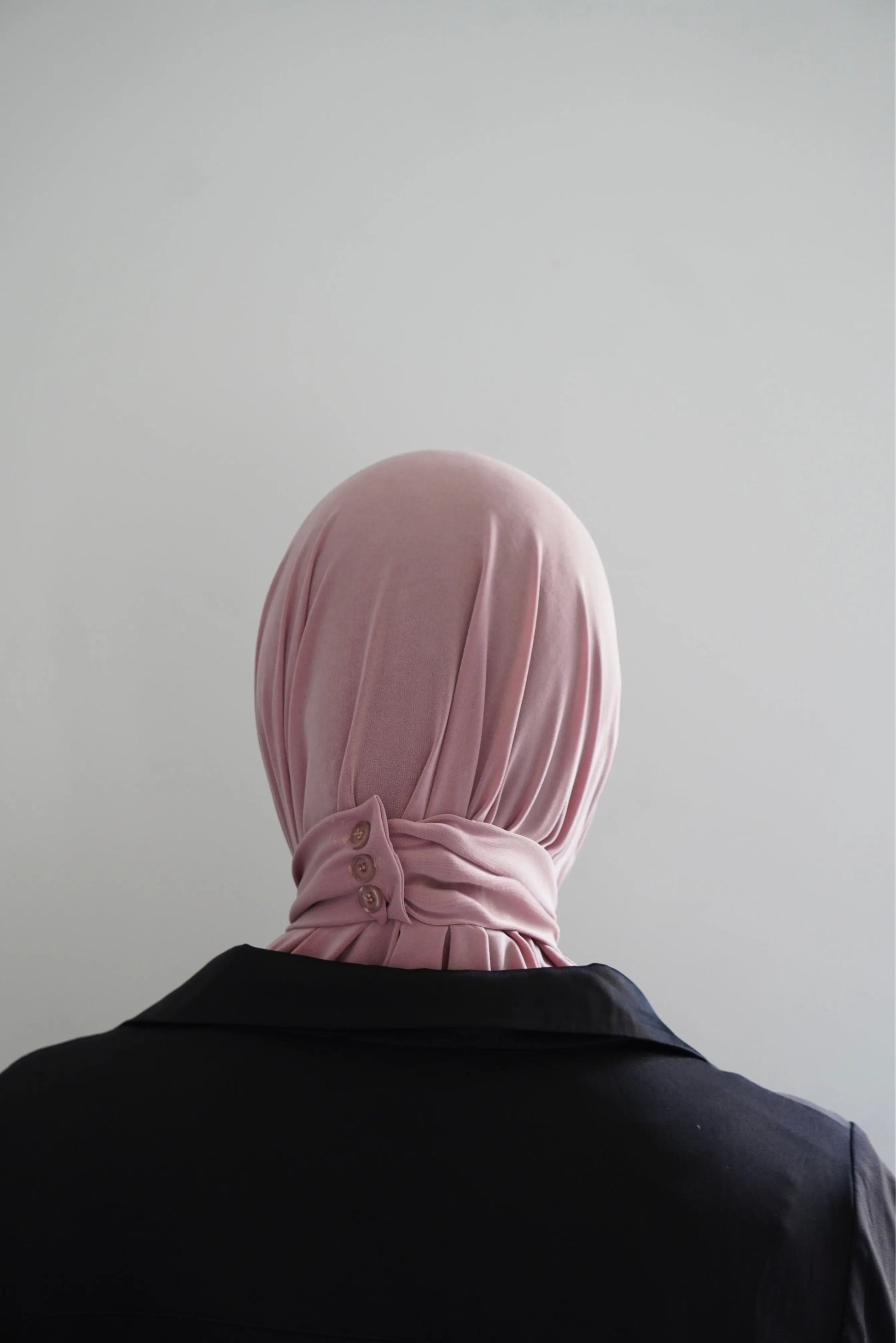 Hijab cagoule Rose – Léger, couvrant et confortable Hnynnamodesty