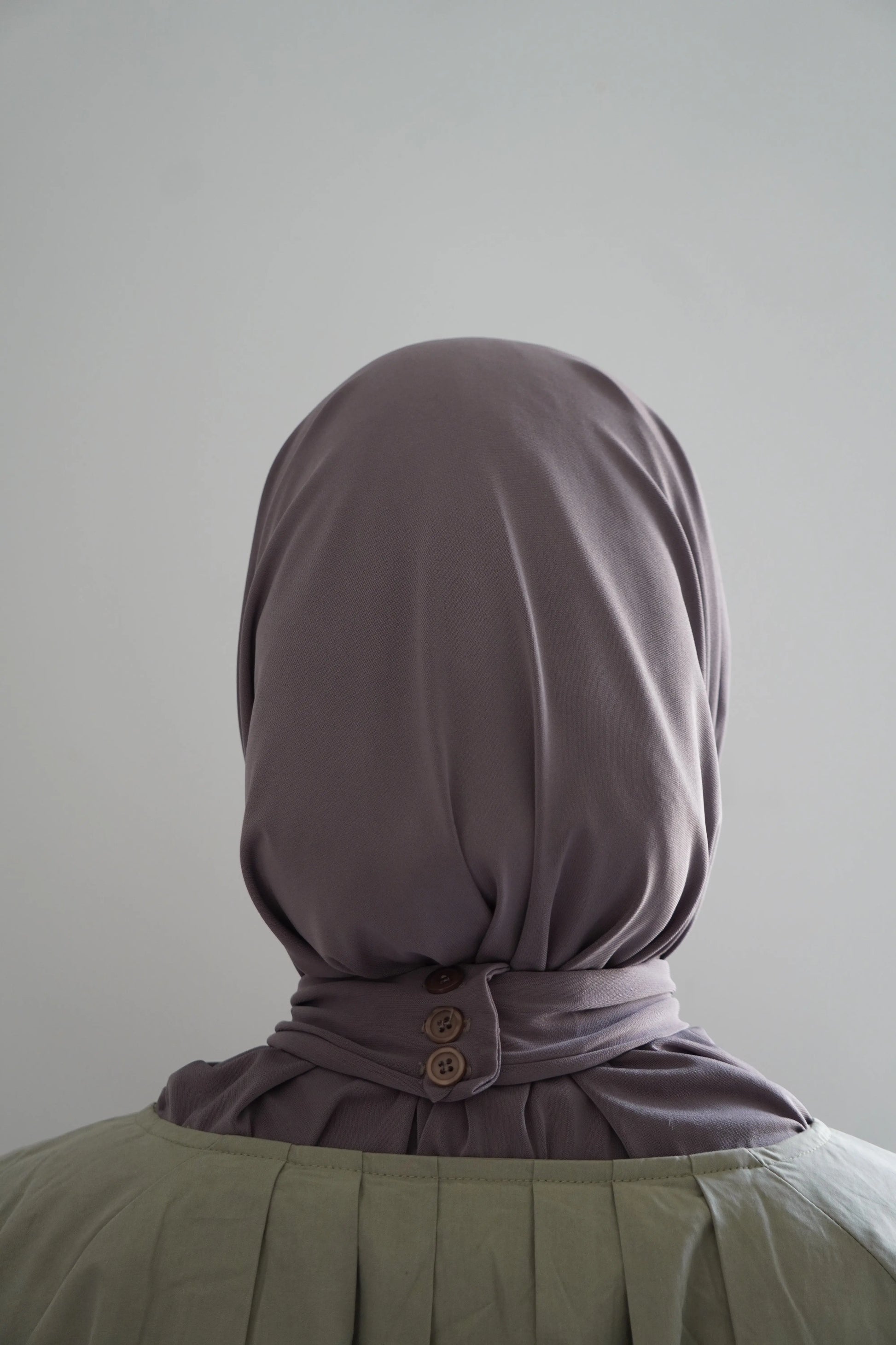 Hijab cagoule Taupe – Léger, couvrant et confortable Hnynnamodesty